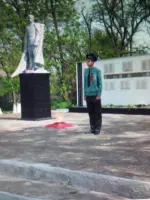 Мемориал Вечной Славы п.Красочный, Центральная улица