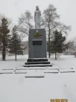 Монумент «Родина Мать», Россия, Приморский край, Спасский район, село Спасское, Комсомольская улица