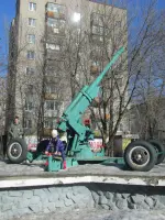 Памятник «Зенитная установка», проспект Победы