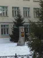 Памятник «Жителям села Байново, павшим в боях за Родину в Великой Отечественной войне 1941-1945 гг.», улица Дзержинского