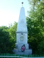 Обелиск в память землякам, не вернувшимся с войны, Россия, Новосибирская область, Чановский район, деревня Васильевка