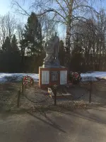 Братская могила павших в боях за освобождение Костровского с/п Истринского района МО в 1941 г., Россия, Московская область, Истринский район, деревня Кострово