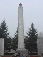 Памятник экипажу бомбардировщика, погибшему на территории Эльбрусского района, А-158