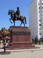 Памятник маршалу Георгию Жукову, проспект Маршала Жукова