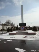 Обелиск воинской Славы, Россия, Ставропольский край, Георгиевский район, поселок Новый, Ахметская улица