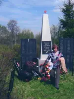 Обелиск д. Итларь Ростовского района Ярославской области, Россия, Ярославская область, Ростовский район, поселок Итларь