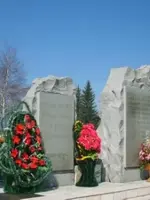 Памятник «Павшим в 1941 – 1945 годах", Россия, ХМАО, Сургутский район, село Угут