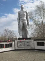 Памятник воинам-землякам, погибшим в годы Великой Отечественной войны, Россия, Алтайский край, Баевский район, село Нижнепайва