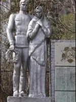 Памятник погибшим в годы Великой Отечественной войны, Россия, Пермь, поселок Нижняя Курья, Теплоходная улица