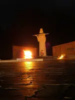 Мемориальный комплекс. Обелиск "Мужеству народа выстоявшего и победившего", Россия, Свердловская область, Лесной