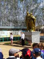 Памятник землякам, погибшим в годы войны, Россия, Удмуртская Республика, Каракулинский район, деревня Малые Калмаши