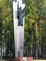 Монумент в честь Победы советского народа в ВОВ 1941-1945гг., Россия, Челябинская область, Трехгорный, ПКиО