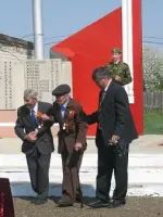 Памятник погибшим в годы войны 1941-1945гг в селе Кутуши, Курманаевского района, Оренбургской области, Россия, Оренбургская область, Курманаевский район, село Кутуши, Крестьянская улица, 38