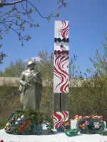 Памятник воинам-землякам, погибшим в годы Великой Отечественной войны, Россия, Новосибирская область, Татарский район, село Киевка