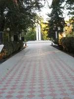 Мемориальный комплекс «Огонь Вечной славы»., Россия, Ставропольский край, Советский район, Зеленокумск, Верхний парк