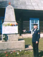 Памятник воинам-землякам, Россия, Ярославская область, Первомайский район, село Киево