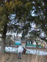 Обелиск в честь воинов, не вернувшихся с полей сражений Великой Отечественной войны., Россия, Московская область, Чеховский район, деревня Дубровка