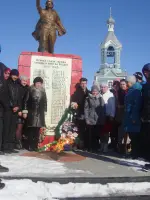 Памятник-обелиск погибшим варшавянам, Россия, Челябинская область, Карталинский район, поселок Варшавка