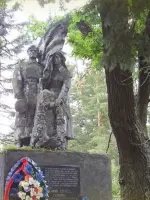 Братская могила в деревне Нижняя Вязовня, Россия, Калужская область, Жуковский район, деревня Нижняя Вязовня