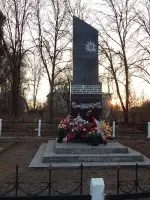 Братская могила советских воинов, Россия, Московская область, Волоколамск, деревня Щекино, Щекинская улица