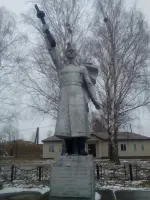 Памятник «Воину-освободителю от благодарных жителей Фёдоровского сельского Совета», Россия, Тверская область, Кимрский район, деревня Федоровка