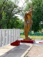 Братская могила, мемориал - хутор Веселый, Дубовский район, Ростовская область, Россия, Ростовская область, Дубовский район, хутор Веселый