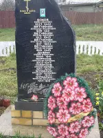 Памятник погибшим воинам - жителям деревни Жуково Ивановского района Ивановской области, Россия, Ивановская область, Ивановский район, деревня Жуково