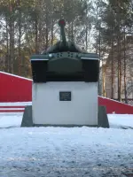 Памятник "Танк", Россия, Амурская область, Благовещенск, поселок Моховая Падь, Горная улица