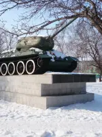 Памятник танковой колонне "Приморский комсомолец", Россия, Приморский край, Владивосток, проспект 100-летия Владивостока