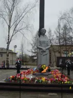 Мемориальный комплекс «Вечный Огонь» в честь серовцев, погибших в годы Великой Отечественной войны в 1941–1945 гг., Россия, Свердловская область, Серов
