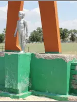 Мемориал воинам-односельчанам – хутор Красностепной, Зимовниковский район, Ростовская область, Россия, Ростовская область, Зимовниковский район, поселок Красностепной