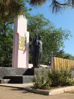 Мемориал «Памяти павшим героям Великой Отечественной войны» – село Кагальник, Азовский район, Ростовская область, Россия, Ростовская область, Азовский район, село Кагальник