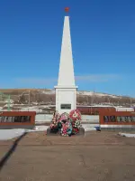 Обелиск Славы, Россия, Саратовская область, Хвалынский район, поселок Алексеевка