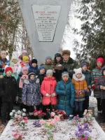 Памятник павшим воинам, Россия, Московская область, Лотошинский район, деревня Калицино