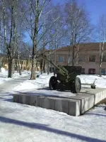 Пушка ЗИС-3, проспект Ленина