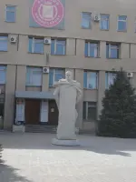 Памятник великому русскому полководцу Г.К. Жукову, улица Дружбы
