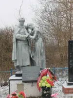 Памятник в деревне Афанасово, Россия, Московская область, Лотошинский район, деревня Афанасово