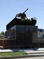 Танк Т-34, Россия, Краснодарский край, Темрюкский район, станица Тамань