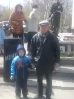 Памятник героям Великой Отечественной войны, Солнечная улица