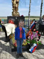 Памятник воинам, павших в боях в годы ВОВ, Россия, Московская область, Клинский район, деревня Воловниково