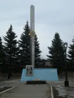 Обелиск Памяти воинам, павшим за Родину, Россия, Рязанская область, Скопин, микрорайон Заречный