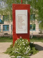 Памятник павшим землякам в Великую Отечественную войну, с.Аландское, Кваркенского района, Оренбургской области, Россия, Оренбургская область, Кваркенский район, село Аландское