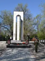 Памятник Великой Отечественной войны в селе Шигоны, Россия, Самарская область, Шигонский район, поселок Шигоны