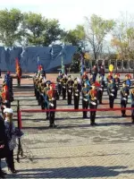 Мемориал в память погибшим в Великой Отечественной войне, Россия, Тамбовская область, Жердевка