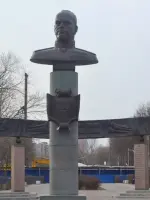 Памятник Г.К.Жукову, переулок Маршала Жукова