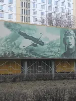 Памятник Николаю Францевичу Гастелло, Русаковская улица