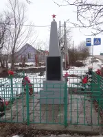Обелиск в честь воинов, жителей деревни, Россия, Московская область, Чеховский район, деревня Бегичево