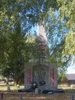 Памятник воинам, погибшим в годы Великой Отечественной войны, Россия, Нижегородская область, Варнавинский район, деревня Зверниха