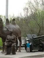 МЫ ПОБЕДИЛИ!, Россия, Астраханская область, Ахтубинск, площадь Ленина