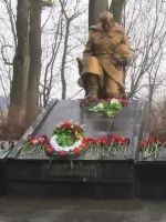 Братская могила советских воинов, погибших при взятии города Рагнита в январе 1945 г., Россия, Калининградская область, Неман